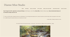 Desktop Screenshot of diannemizestudio.com